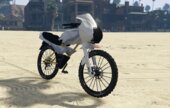 Malaysia Rempit Madi RXZ Body On Bicycle